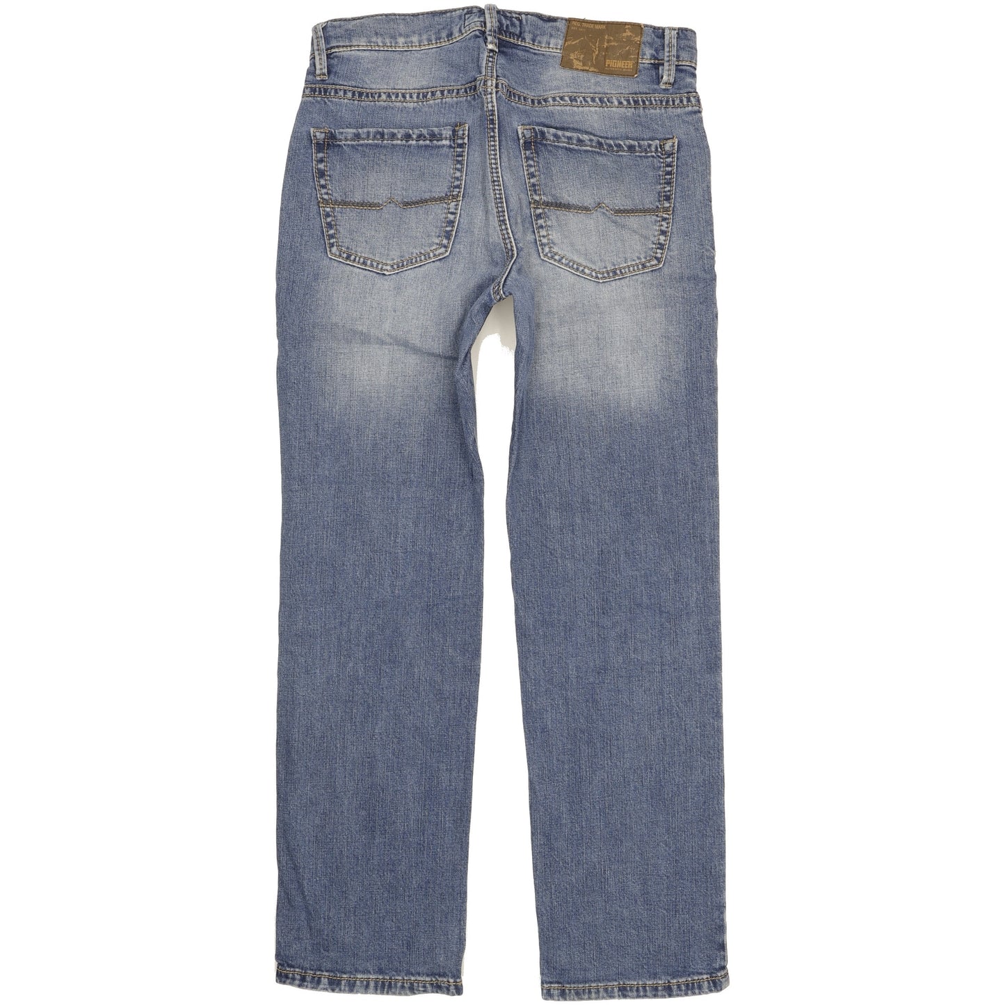 Pioneer Rando Men Blue Straight Regular Stretch Jeans W33 L30