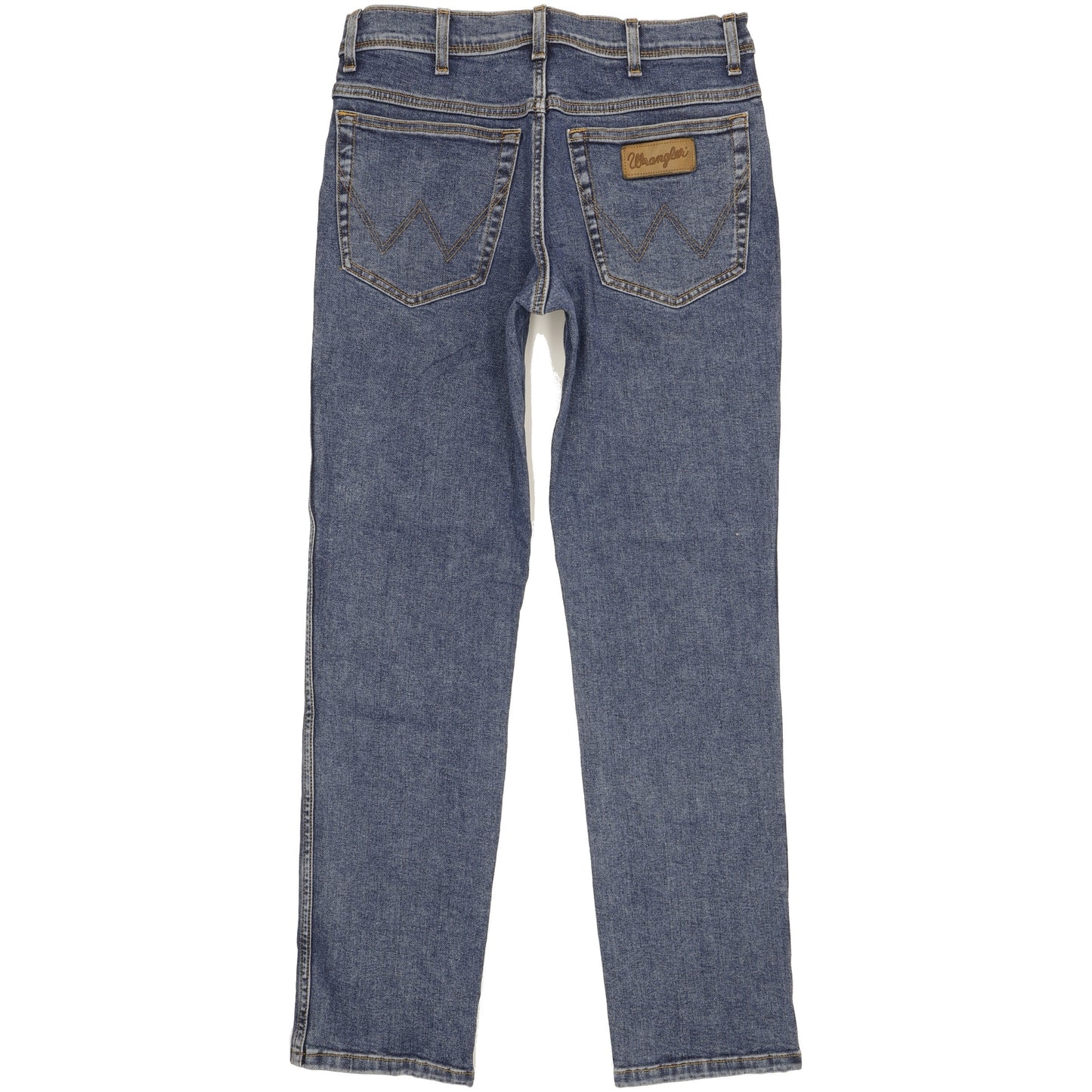 Wrangler Texas Men Blue Straight Slim Stretch Jeans W32 L31