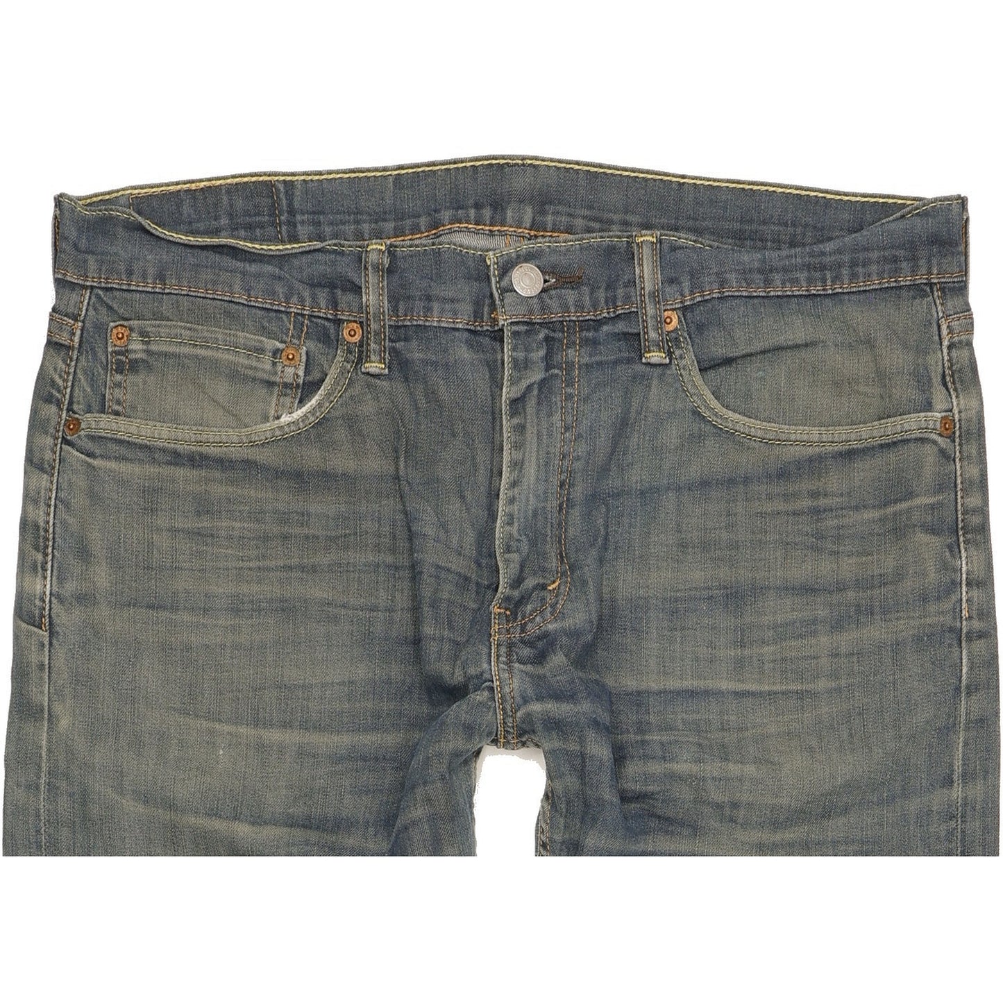 Levi's 508 Women Blue Straight Regular Stretch Jeans W35 L29