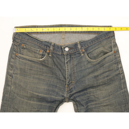 Levi's 508 Women Blue Straight Regular Stretch Jeans W35 L29