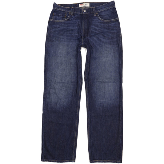 Levi's 569 Men Blue Straight Loose Jeans W33 L34