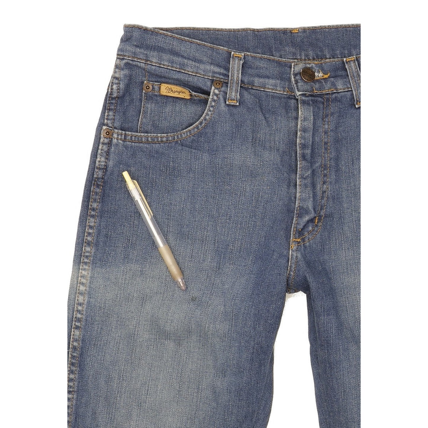 Wrangler Texas Men Blue Straight Regular Jeans W31 L34