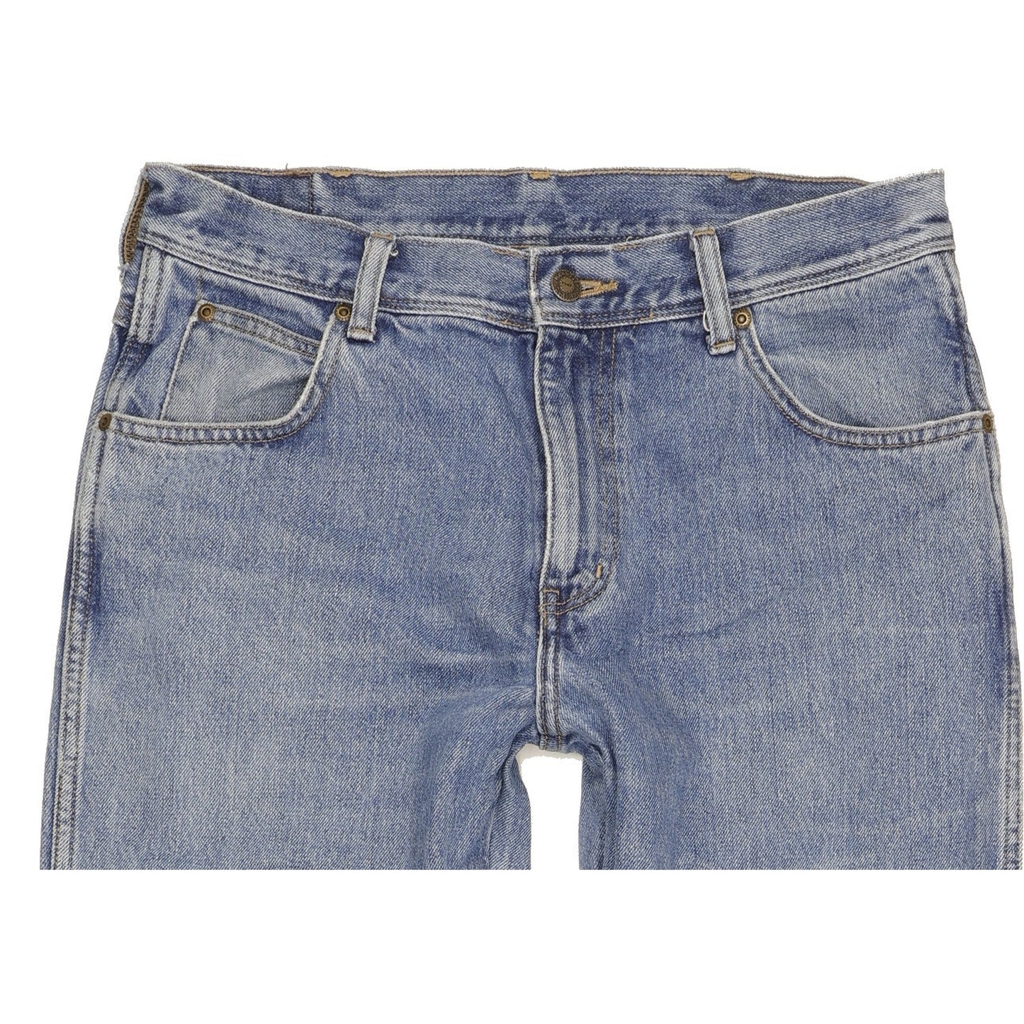 Wrangler Durable Quality Men Blue Straight Regular Jeans W33 L32