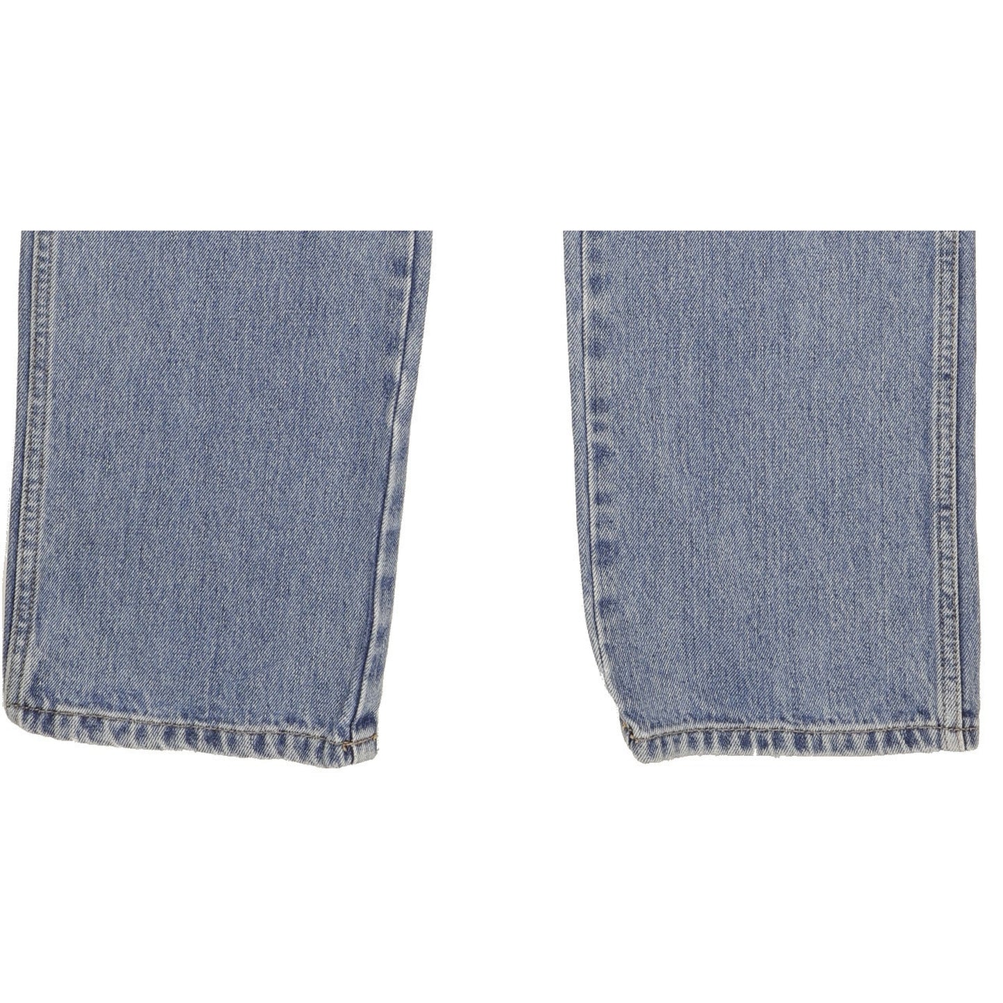 Wrangler Durable Quality Men Blue Straight Regular Jeans W33 L32