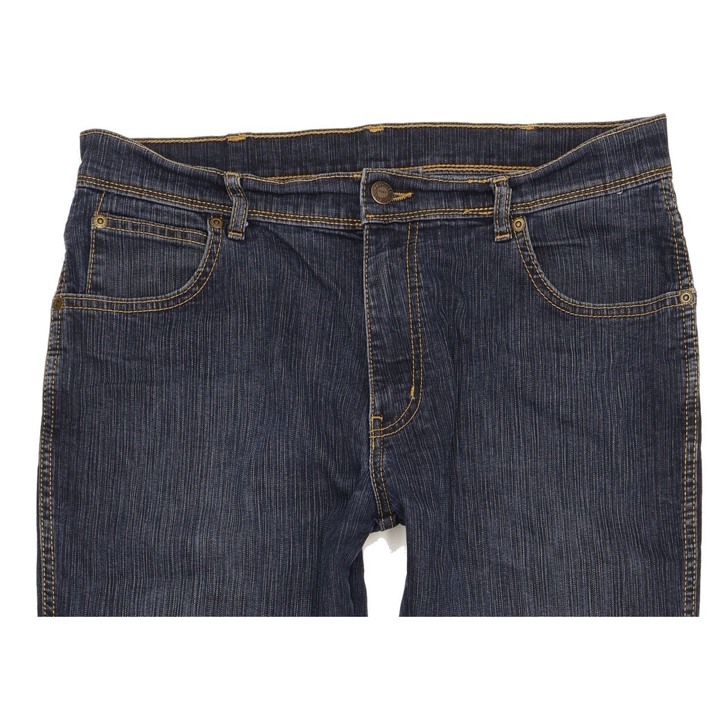 Wrangler Men Blue Straight Regular Stretch Jeans W34 L30