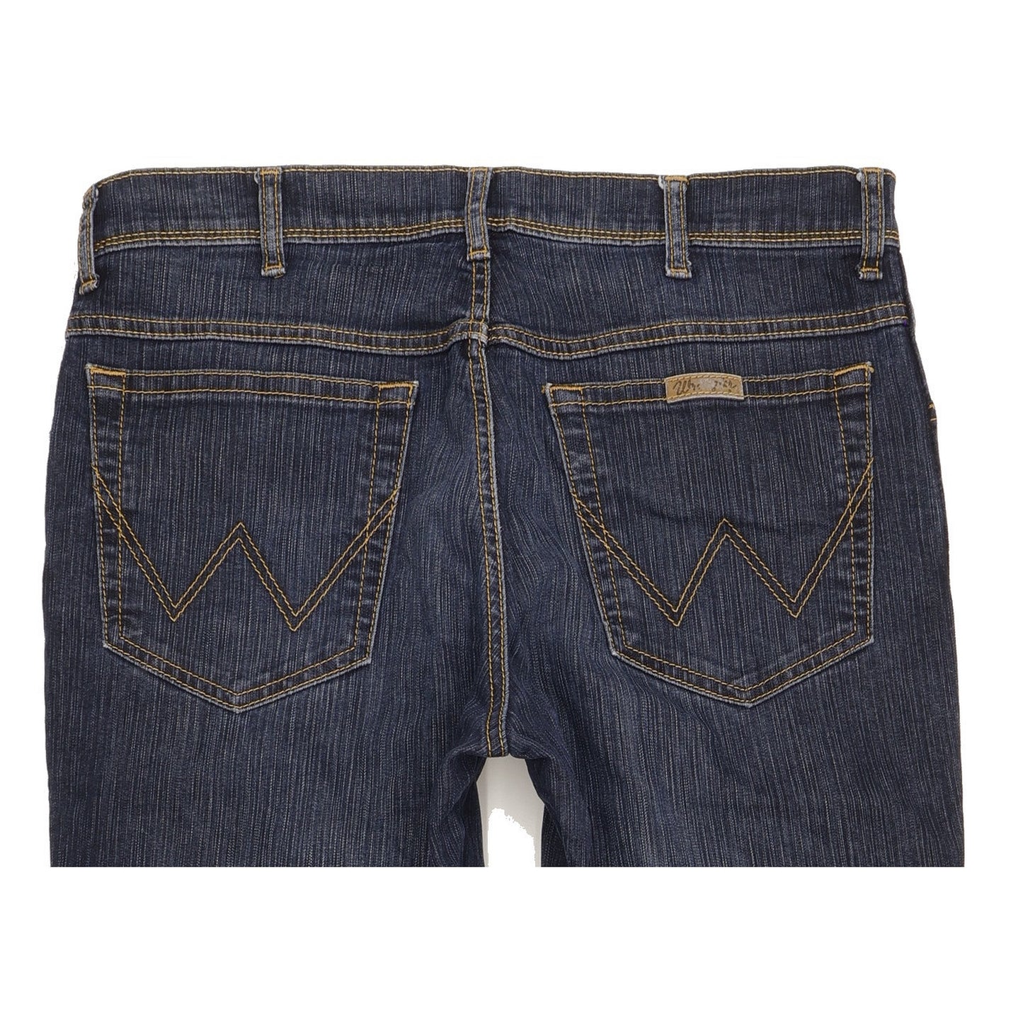 Wrangler Men Blue Straight Regular Stretch Jeans W34 L30
