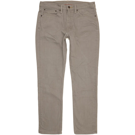 Levi's 511 Men Grey Straight Slim Jeans W34 L31
