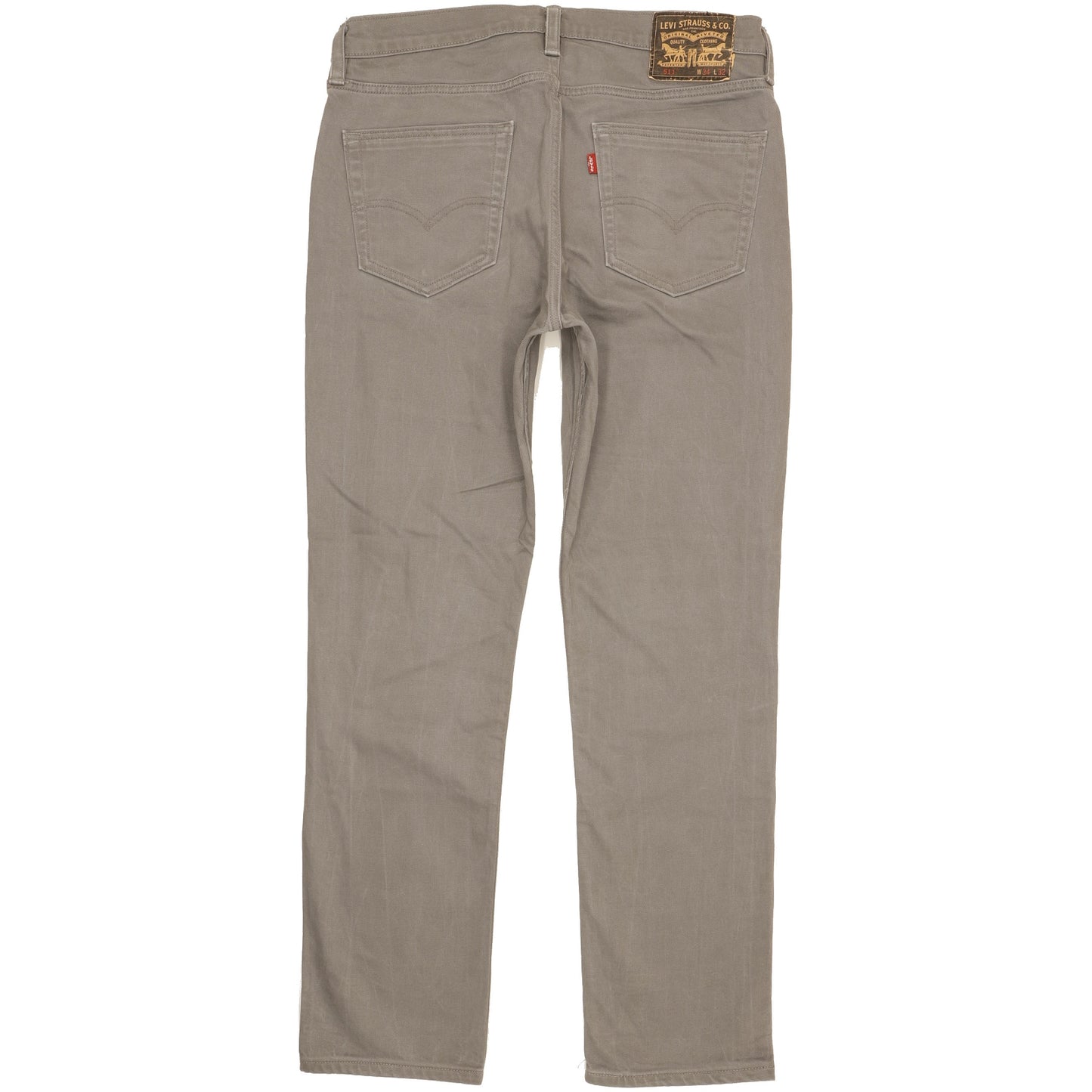 Levi's 511 Men Grey Straight Slim Jeans W34 L31