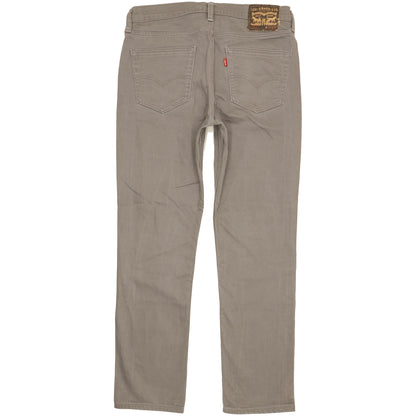 Levi's 511 Men Grey Straight Slim Jeans W34 L31