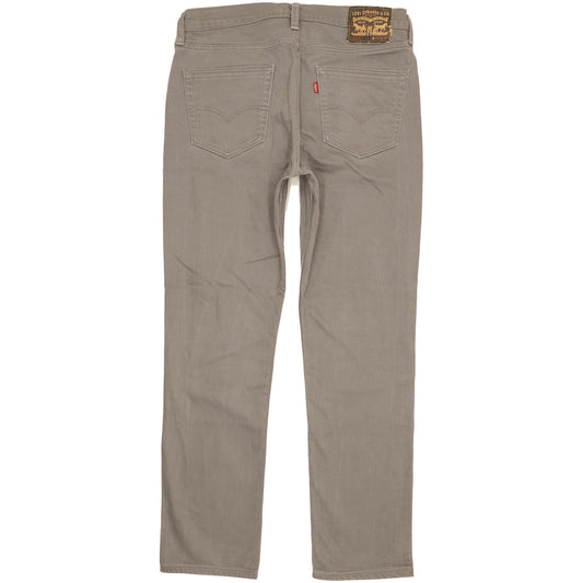 Levi's 511 Men Grey Straight Slim Jeans W34 L31
