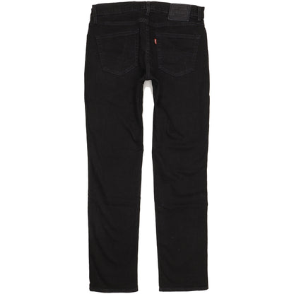 Levi's 511 Men Black Straight Slim Stretch Jeans W34 L33