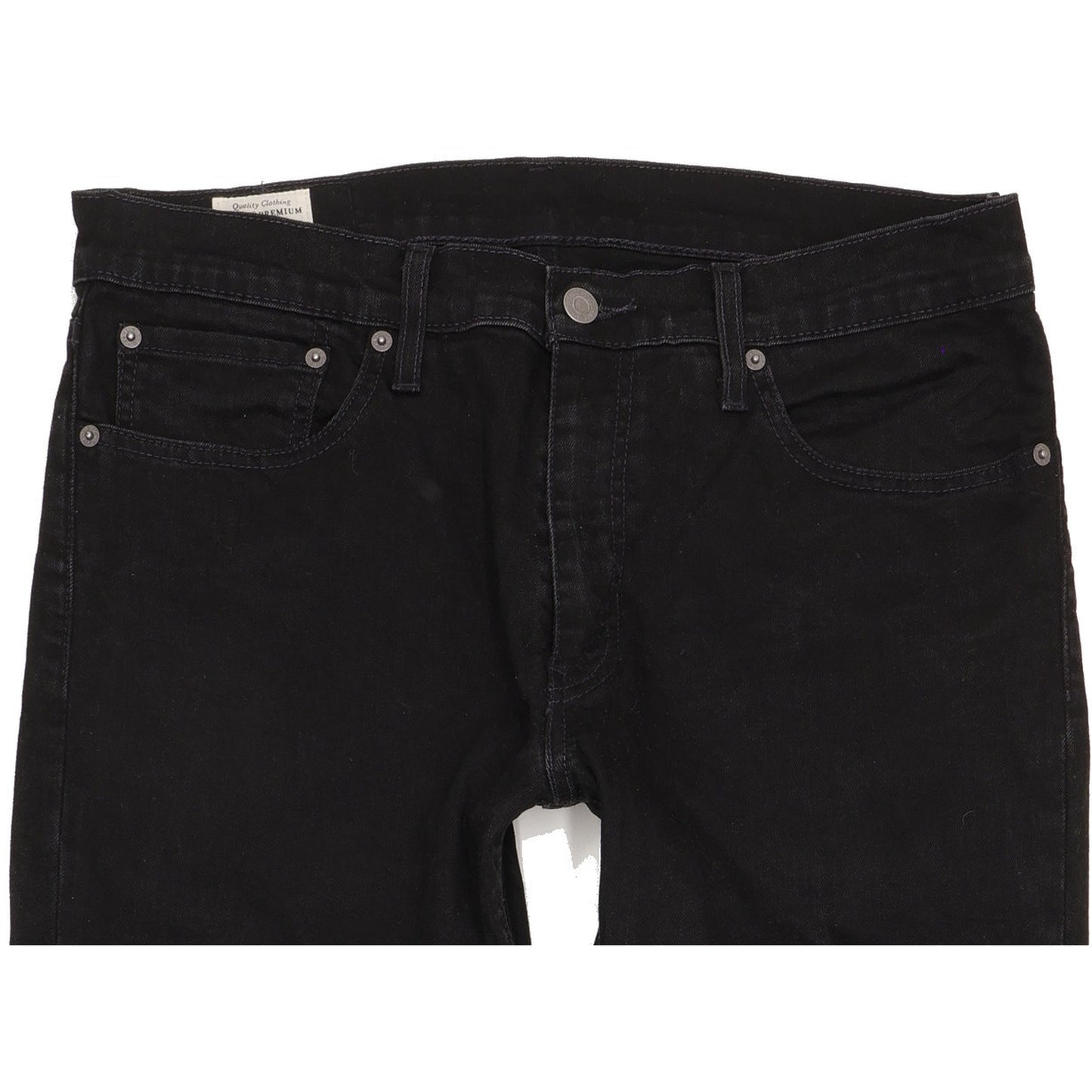 Levi's 511 Men Black Straight Slim Stretch Jeans W34 L33