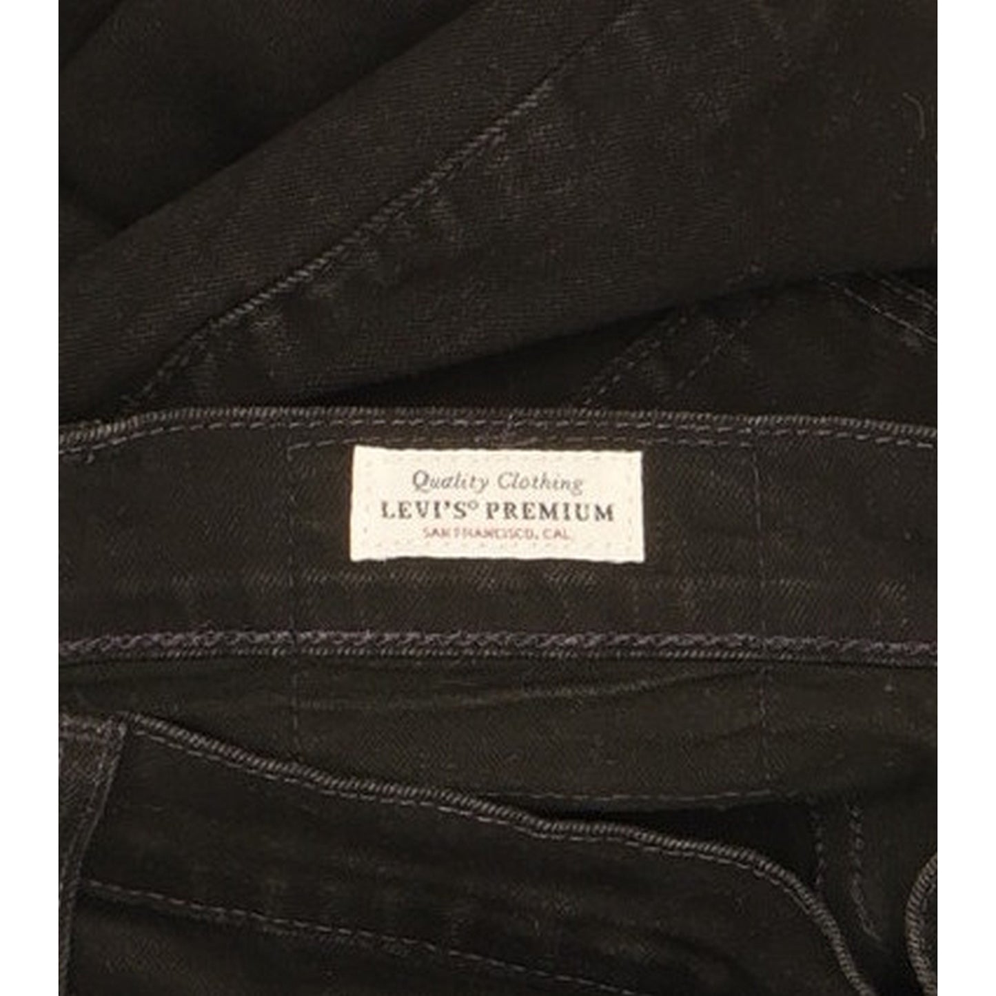 Levi's 511 Men Black Straight Slim Stretch Jeans W34 L33