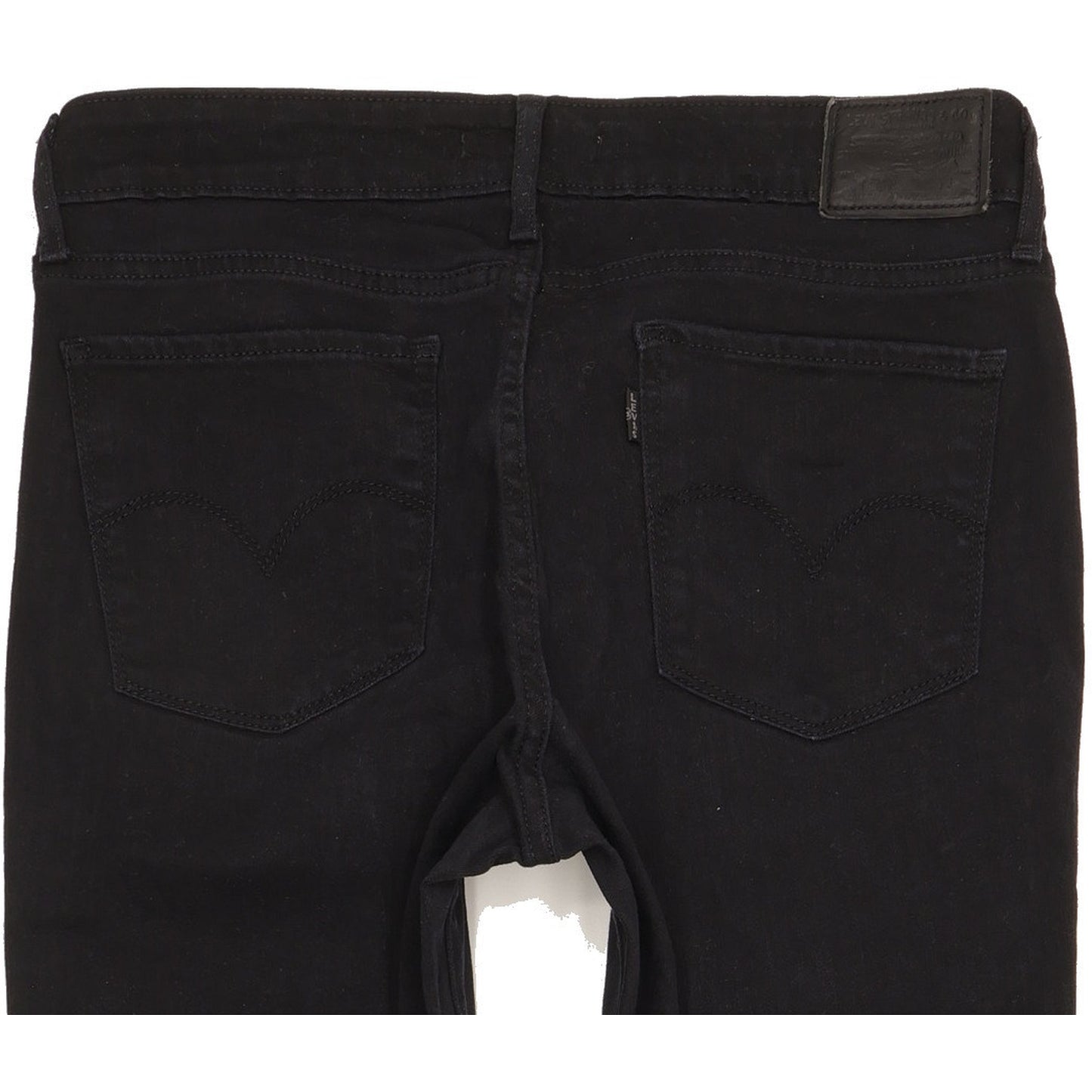 Levi's 711 Women Black Skinny Slim Stretch Jeans W30 L30