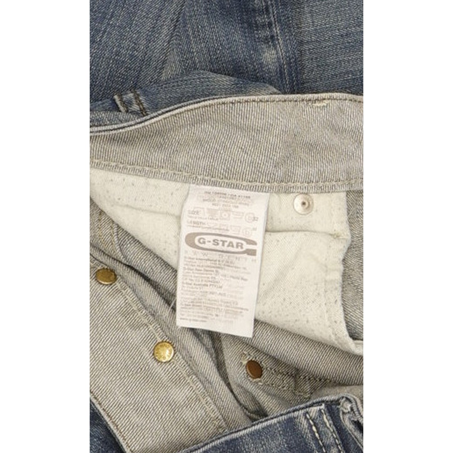 G-Star Midge Women Blue Straight Slim Stretch Jeans W32 L31