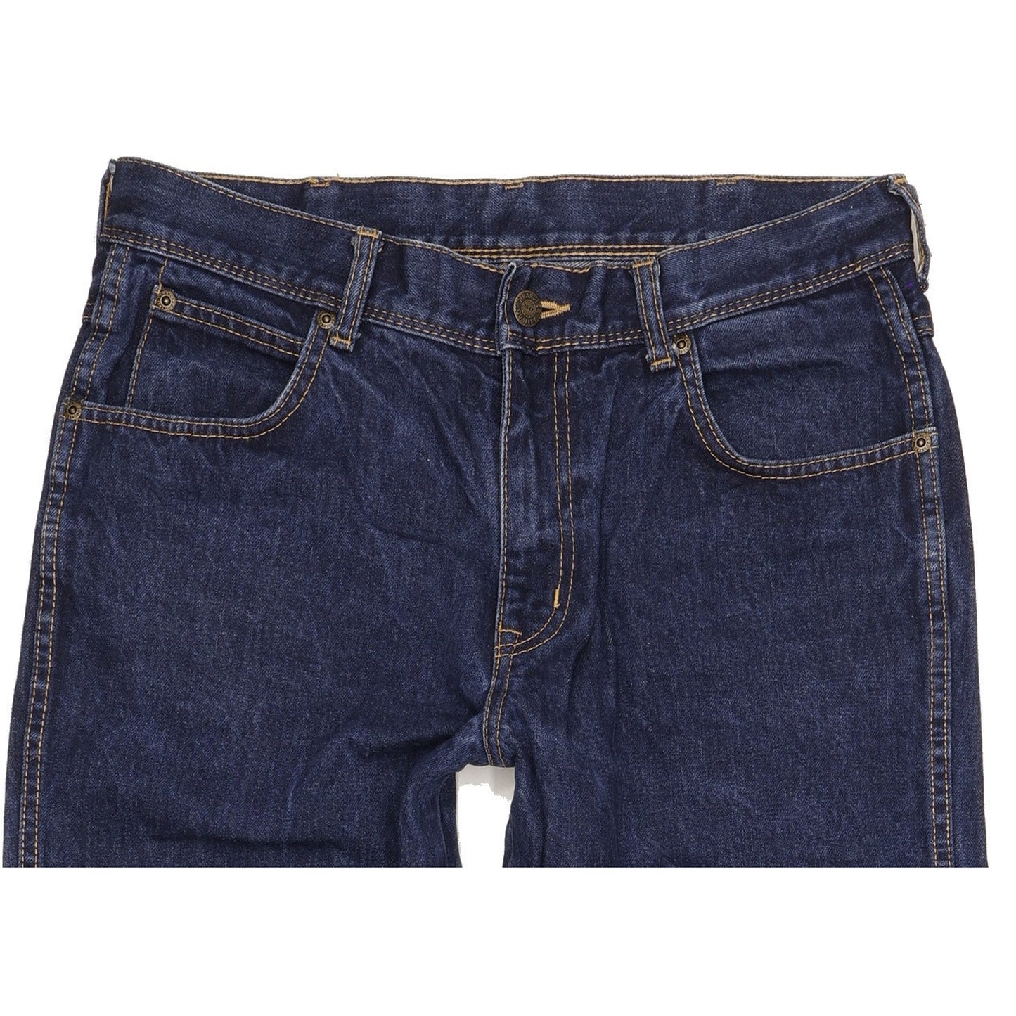 Wrangler Men Blue Straight Regular Jeans W33 L30