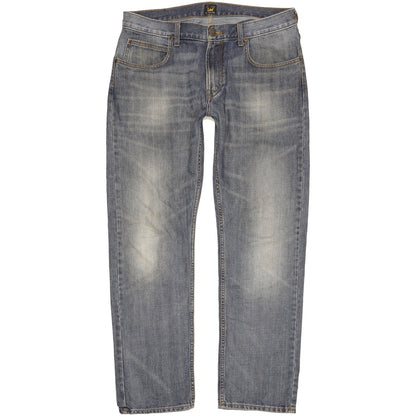 Lee Blake Men Blue Straight Regular Jeans W34 L31