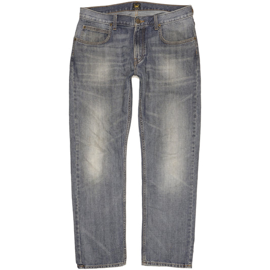 Lee Blake Men Blue Straight Regular Jeans W34 L31