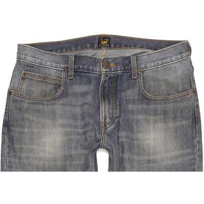 Lee Blake Men Blue Straight Regular Jeans W34 L31