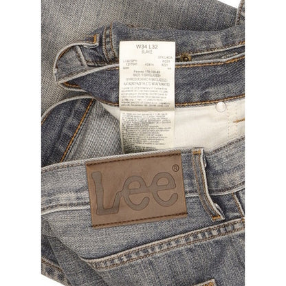 Lee Blake Men Blue Straight Regular Jeans W34 L31