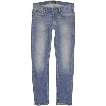 Lee Luke Men Blue Skinny Slim Stretch Jeans W31 L32