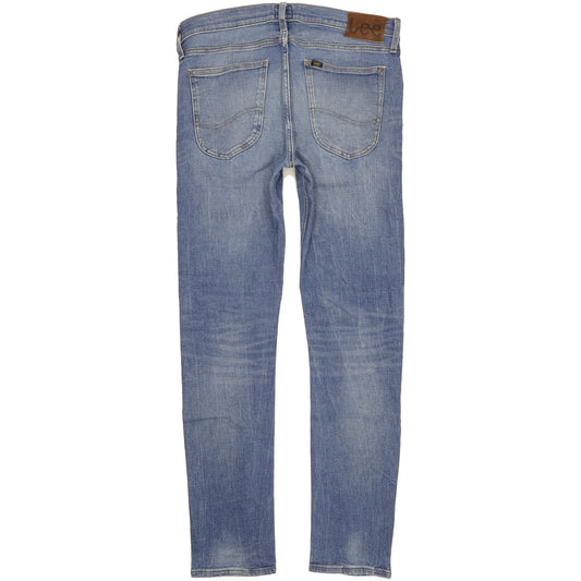 Lee Luke Men Blue Skinny Slim Stretch Jeans W31 L32