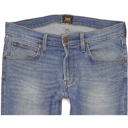 Lee Luke Men Blue Skinny Slim Stretch Jeans W31 L32