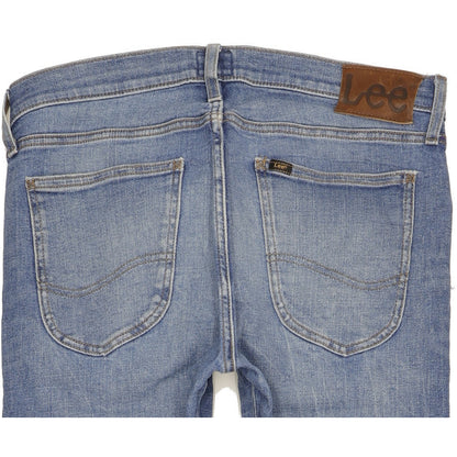 Lee Luke Men Blue Skinny Slim Stretch Jeans W31 L32