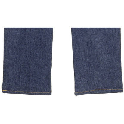 Levi's 724 Blue Straight Slim Stretch Jeans High Waisted W32 L29