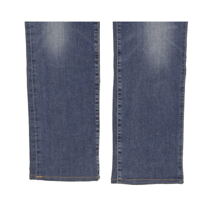 Levi's 724 Blue Straight Slim Stretch Jeans High Waisted W32 L29