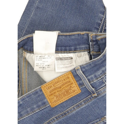 Levi's 721 Blue Skinny Slim Stretch Jeans High Waisted W30 L30
