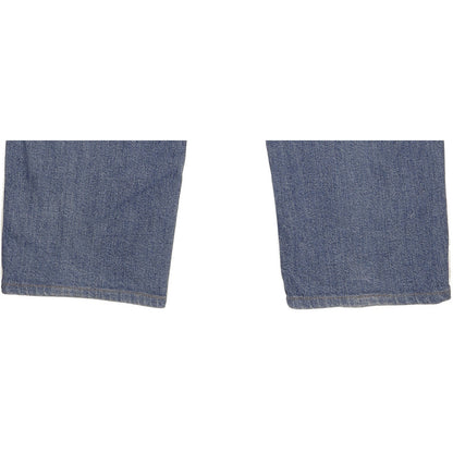 Wrangler Greensboro Men Blue Straight Regular Stretch Jeans W38 L27