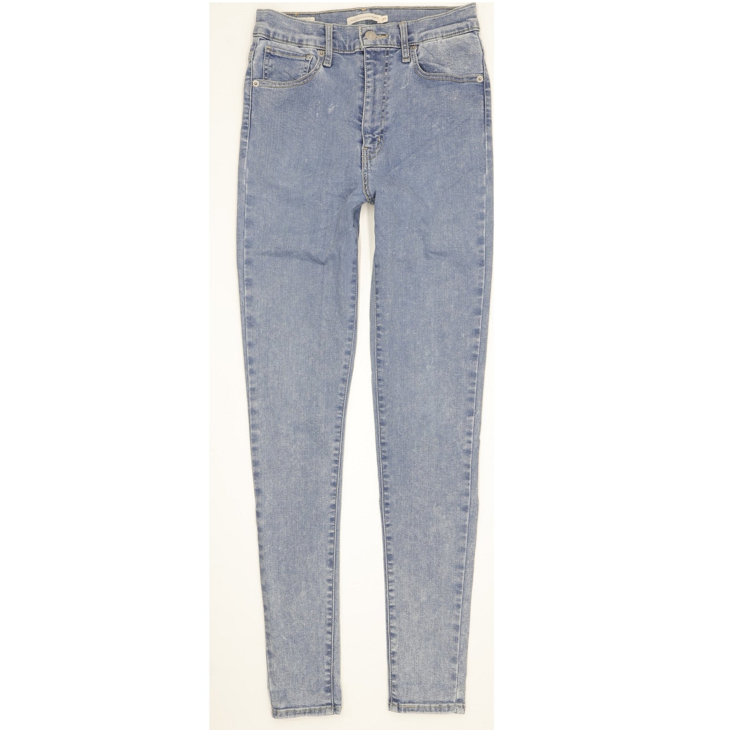 Levi's Mile Blue Skinny Slim Stretch Jeans High Waisted W27 L30