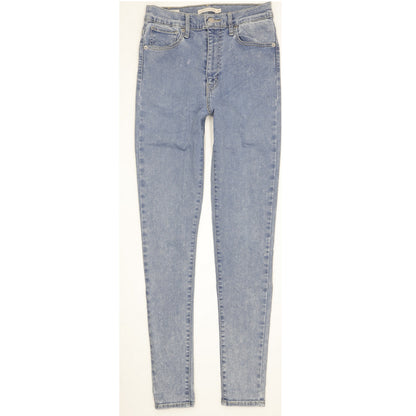Levi's Mile Blue Skinny Slim Stretch Jeans High Waisted W27 L30