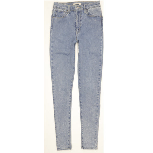 Levi's Mile Blue Skinny Slim Stretch Jeans High Waisted W27 L30