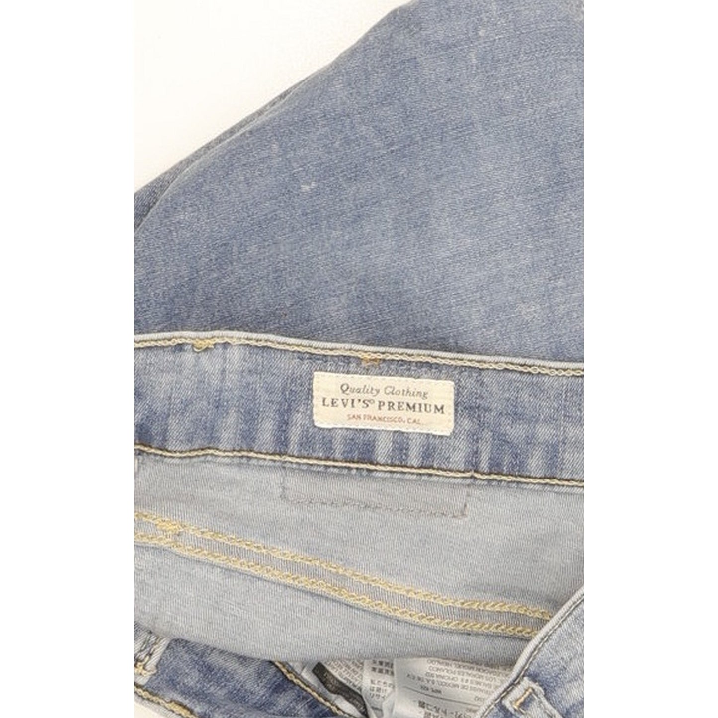 Levi's Mile Blue Skinny Slim Stretch Jeans High Waisted W27 L30