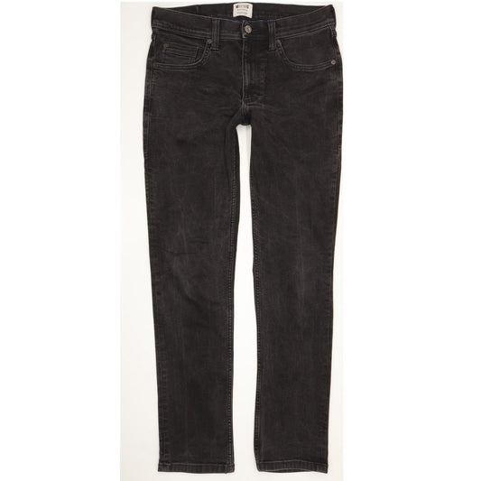 Mustang Washington Men Black Straight Regular Jeans W32 L32