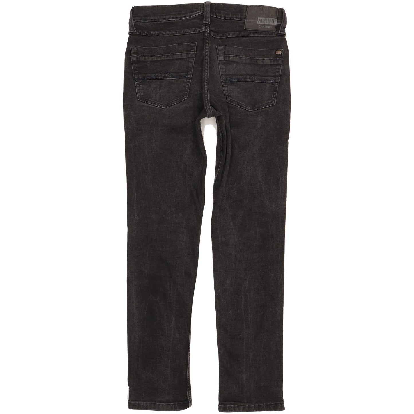 Mustang Washington Men Black Straight Regular Jeans W32 L32