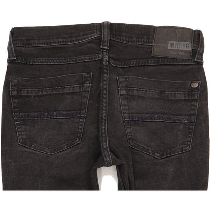 Mustang Washington Men Black Straight Regular Jeans W32 L32