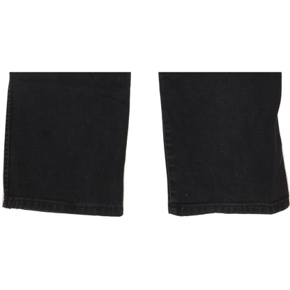 Wrangler Durable Quality Men Black Straight Regular Jeans W40 L30