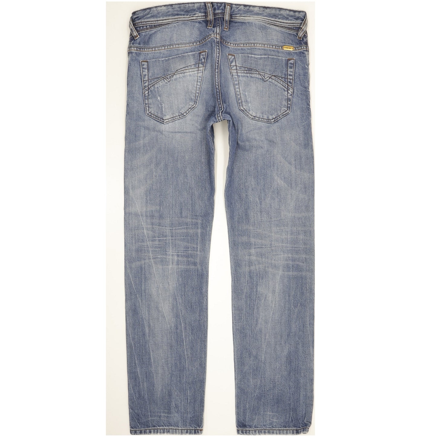 Diesel Iakop 0805Q Men Blue Tapered Slim Jeans W32 L32
