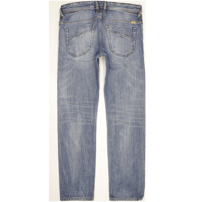 Diesel Iakop 0805Q Men Blue Tapered Slim Jeans W32 L32