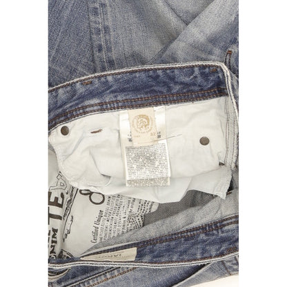Diesel Iakop 0805Q Men Blue Tapered Slim Jeans W32 L32