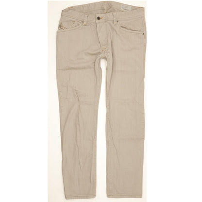 Diesel Darron 008QU Men Grey Tapered Slim Jeans W33 L30