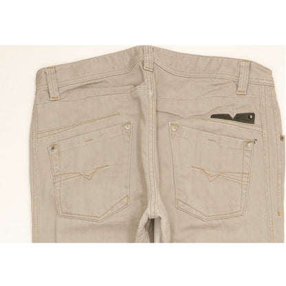 Diesel Darron 008QU Men Grey Tapered Slim Jeans W33 L30
