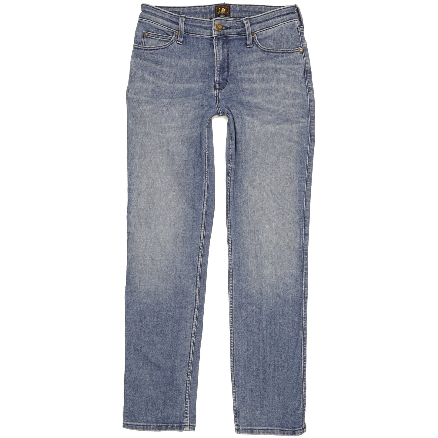 Lee Marion Women Blue Straight Regular Stretch Jeans W30 L30