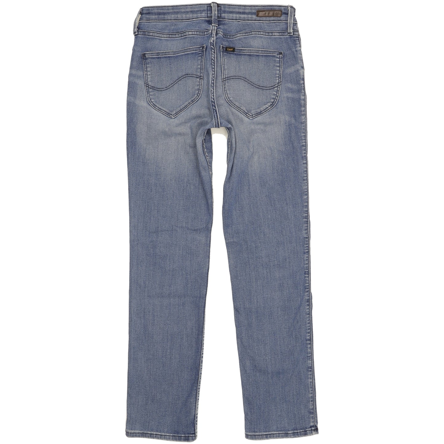 Lee Marion Women Blue Straight Regular Stretch Jeans W30 L30