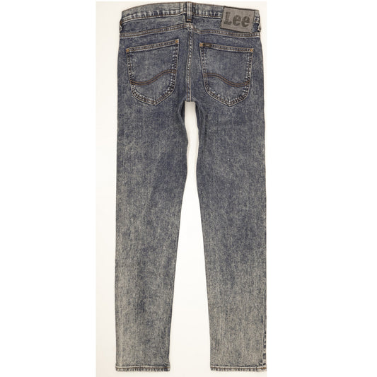 Lee Luke Men Blue Skinny Slim Stretch Jeans W30 L32