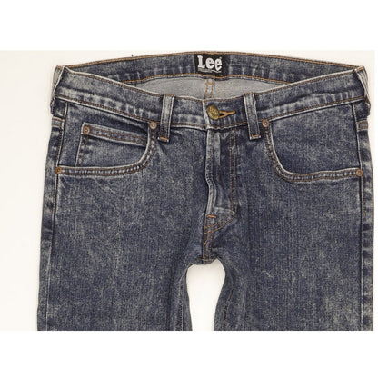 Lee Luke Men Blue Skinny Slim Stretch Jeans W30 L32
