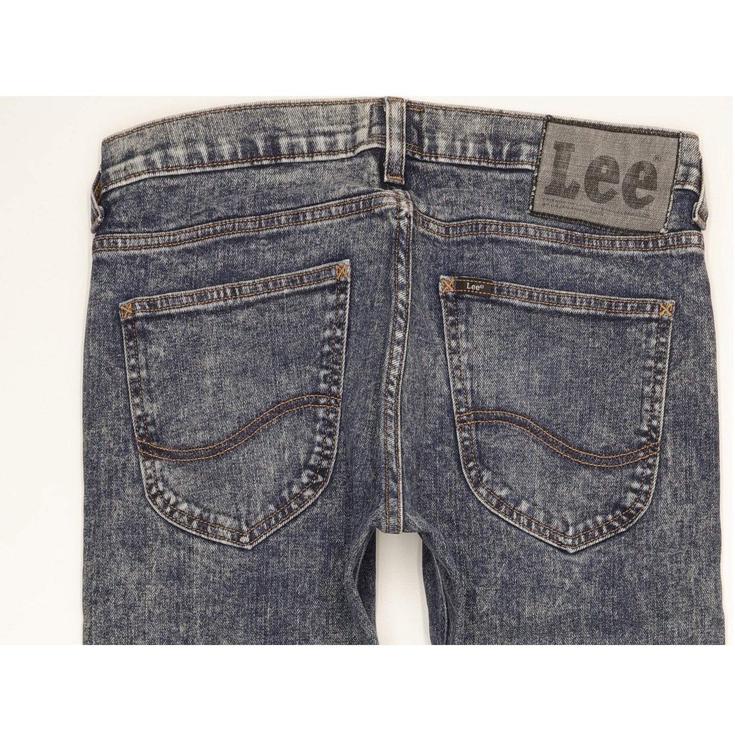 Lee Luke Men Blue Skinny Slim Stretch Jeans W30 L32